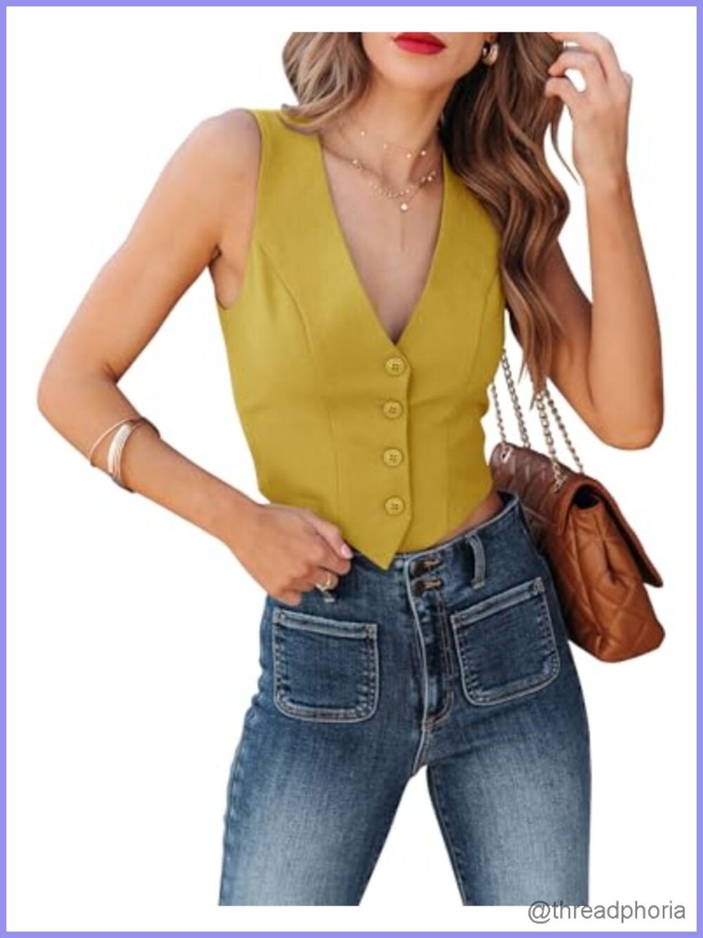 Womens Sleeveless V-Neck Business Vest Blazer Jetted Pocket Polyester Rayon